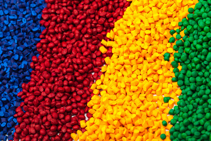 Various colour pellets